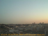 展望カメラtotsucam映像: 戸塚駅周辺から東戸塚方面を望む 2012-01-26(木) dawn