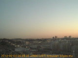 展望カメラtotsucam映像: 戸塚駅周辺から東戸塚方面を望む 2012-02-03(金) dawn