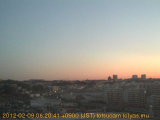 展望カメラtotsucam映像: 戸塚駅周辺から東戸塚方面を望む 2012-02-09(木) dawn