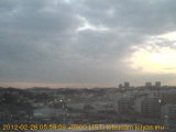 展望カメラtotsucam映像: 戸塚駅周辺から東戸塚方面を望む 2012-02-28(火) dawn