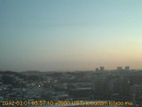 展望カメラtotsucam映像: 戸塚駅周辺から東戸塚方面を望む 2012-03-01(木) dawn
