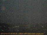 展望カメラtotsucam映像: 戸塚駅周辺から東戸塚方面を望む 2012-03-17(土) dawn