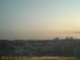 展望カメラtotsucam映像: 戸塚駅周辺から東戸塚方面を望む 2012-03-19(月) dawn