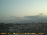 展望カメラtotsucam映像: 戸塚駅周辺から東戸塚方面を望む 2012-03-20(火) dawn
