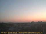 展望カメラtotsucam映像: 戸塚駅周辺から東戸塚方面を望む 2012-03-25(日) dawn