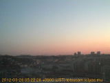 展望カメラtotsucam映像: 戸塚駅周辺から東戸塚方面を望む 2012-03-26(月) dawn