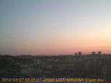 展望カメラtotsucam映像: 戸塚駅周辺から東戸塚方面を望む 2012-03-27(火) dawn