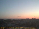 展望カメラtotsucam映像: 戸塚駅周辺から東戸塚方面を望む 2012-04-04(水) dawn