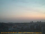展望カメラtotsucam映像: 戸塚駅周辺から東戸塚方面を望む 2012-04-05(木) dawn