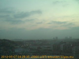 展望カメラtotsucam映像: 戸塚駅周辺から東戸塚方面を望む 2012-05-07(月) dawn