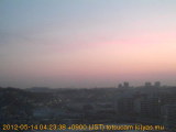 展望カメラtotsucam映像: 戸塚駅周辺から東戸塚方面を望む 2012-05-14(月) dawn