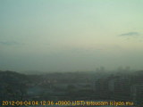 展望カメラtotsucam映像: 戸塚駅周辺から東戸塚方面を望む 2012-06-04(月) dawn