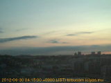 展望カメラtotsucam映像: 戸塚駅周辺から東戸塚方面を望む 2012-06-30(土) dawn