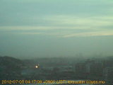 展望カメラtotsucam映像: 戸塚駅周辺から東戸塚方面を望む 2012-07-05(木) dawn