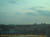 展望カメラtotsucam映像: 戸塚駅周辺から東戸塚方面を望む 2012-07-30(月) dawn