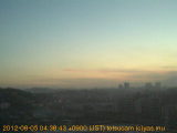 展望カメラtotsucam映像: 戸塚駅周辺から東戸塚方面を望む 2012-08-05(日) dawn