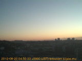 展望カメラtotsucam映像: 戸塚駅周辺から東戸塚方面を望む 2012-08-20(月) dawn