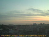 展望カメラtotsucam映像: 戸塚駅周辺から東戸塚方面を望む 2012-09-05(水) dawn