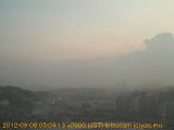 展望カメラtotsucam映像: 戸塚駅周辺から東戸塚方面を望む 2012-09-08(土) dawn