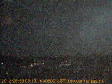 展望カメラtotsucam映像: 戸塚駅周辺から東戸塚方面を望む 2012-09-23(日) dawn