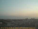 展望カメラtotsucam映像: 戸塚駅周辺から東戸塚方面を望む 2012-10-02(火) dawn