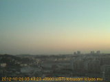 展望カメラtotsucam映像: 戸塚駅周辺から東戸塚方面を望む 2012-10-26(金) dawn