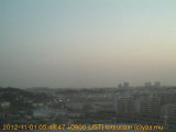 展望カメラtotsucam映像: 戸塚駅周辺から東戸塚方面を望む 2012-11-01(木) dawn
