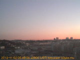 展望カメラtotsucam映像: 戸塚駅周辺から東戸塚方面を望む 2012-11-02(金) dawn