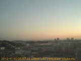 展望カメラtotsucam映像: 戸塚駅周辺から東戸塚方面を望む 2012-11-10(土) dawn