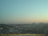 展望カメラtotsucam映像: 戸塚駅周辺から東戸塚方面を望む 2012-11-29(木) dawn