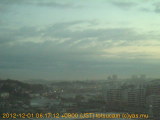展望カメラtotsucam映像: 戸塚駅周辺から東戸塚方面を望む 2012-12-01(土) dawn