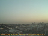 展望カメラtotsucam映像: 戸塚駅周辺から東戸塚方面を望む 2012-12-25(火) dawn