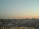 展望カメラtotsucam映像: 戸塚駅周辺から東戸塚方面を望む 2012-12-26(水) dawn