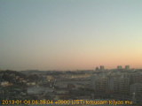展望カメラtotsucam映像: 戸塚駅周辺から東戸塚方面を望む 2013-01-06(日) dawn
