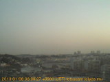 展望カメラtotsucam映像: 戸塚駅周辺から東戸塚方面を望む 2013-01-08(火) dawn