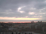 展望カメラtotsucam映像: 戸塚駅周辺から東戸塚方面を望む 2013-02-20(水) dawn