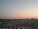 展望カメラtotsucam映像: 戸塚駅周辺から東戸塚方面を望む 2013-02-21(木) dawn