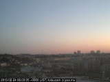 展望カメラtotsucam映像: 戸塚駅周辺から東戸塚方面を望む 2013-02-24(日) dawn