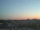 展望カメラtotsucam映像: 戸塚駅周辺から東戸塚方面を望む 2013-02-25(月) dawn