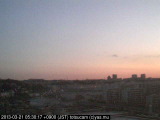 展望カメラtotsucam映像: 戸塚駅周辺から東戸塚方面を望む 2013-03-21(木) dawn