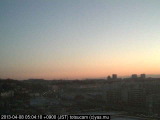 展望カメラtotsucam映像: 戸塚駅周辺から東戸塚方面を望む 2013-04-08(月) dawn