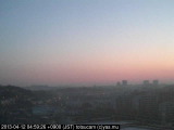 展望カメラtotsucam映像: 戸塚駅周辺から東戸塚方面を望む 2013-04-12(金) dawn
