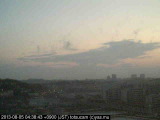 展望カメラtotsucam映像: 戸塚駅周辺から東戸塚方面を望む 2013-08-05(月) dawn