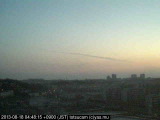 展望カメラtotsucam映像: 戸塚駅周辺から東戸塚方面を望む 2013-08-18(日) dawn