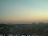 展望カメラtotsucam映像: 戸塚駅周辺から東戸塚方面を望む 2013-08-31(土) dawn