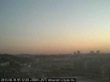 展望カメラtotsucam映像: 戸塚駅周辺から東戸塚方面を望む 2013-09-18(水) dawn