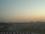 展望カメラtotsucam映像: 戸塚駅周辺から東戸塚方面を望む 2013-09-19(木) dawn