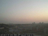展望カメラtotsucam映像: 戸塚駅周辺から東戸塚方面を望む 2013-09-21(土) dawn