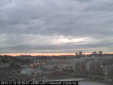 展望カメラtotsucam映像: 戸塚駅周辺から東戸塚方面を望む 2013-11-12(火) dawn
