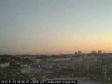 展望カメラtotsucam映像: 戸塚駅周辺から東戸塚方面を望む 2013-11-19(火) dawn